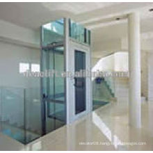 Safety Villa Elevator with Glass Car Wall